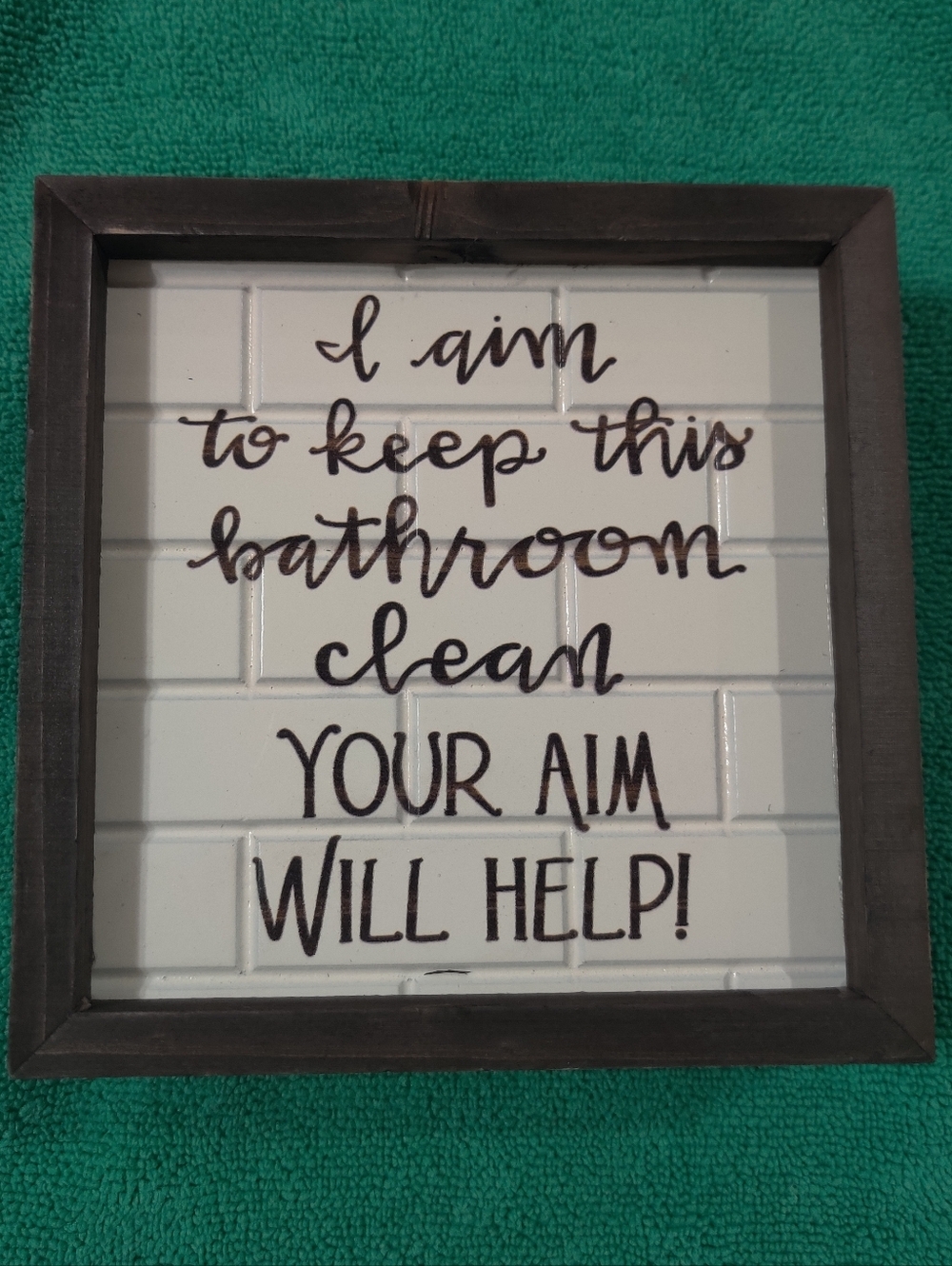 Primitives by Kathy Brown Framed Box Sign